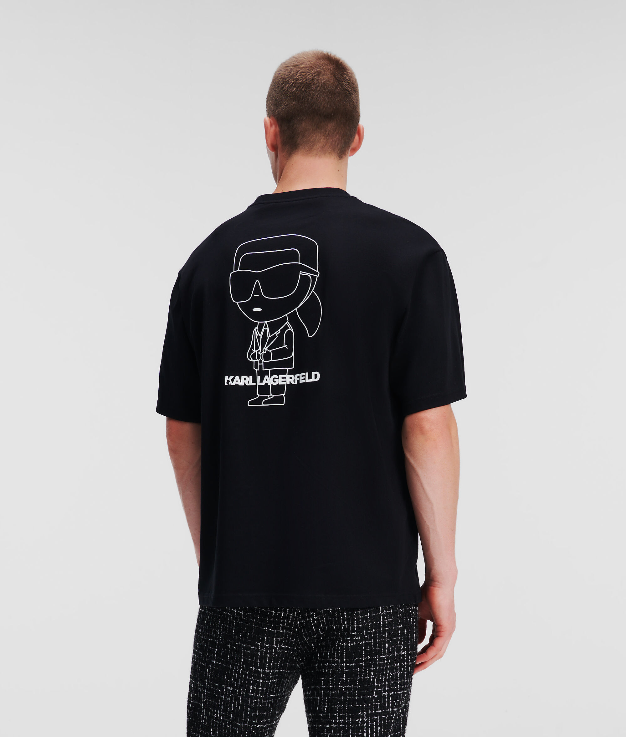 (image for) Affordable K/IKONIK KARL OUTLINE T-SHIRT